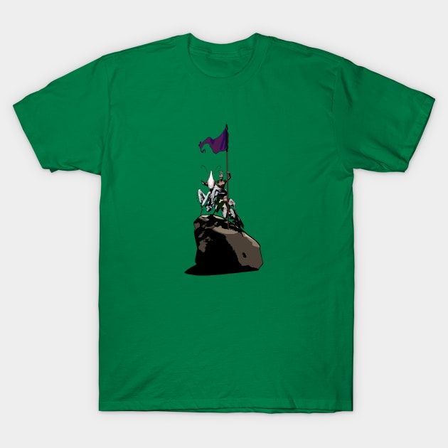 Mantis Rider T-Shirt by LordNeckbeard